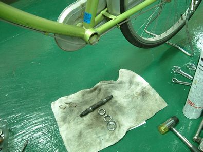 自転車修理