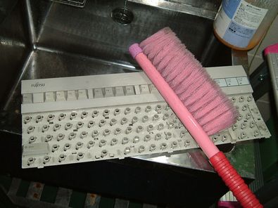 キーボード掃除