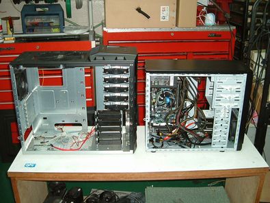 PCケース入れ替えHAF922