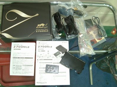 レーダー探知機Z700Nsd