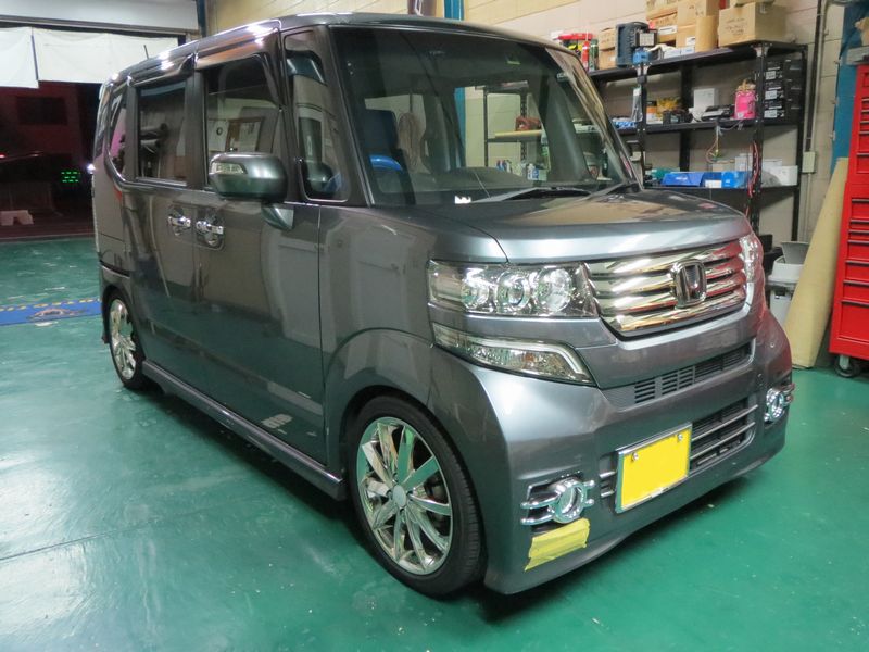 N-BOXへデイライト取付