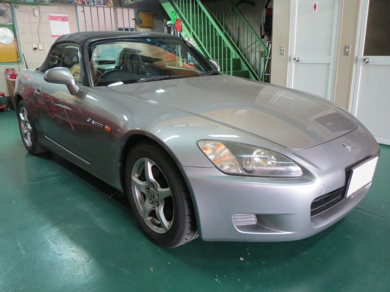 HONDA-S2000へセキュリティ取付