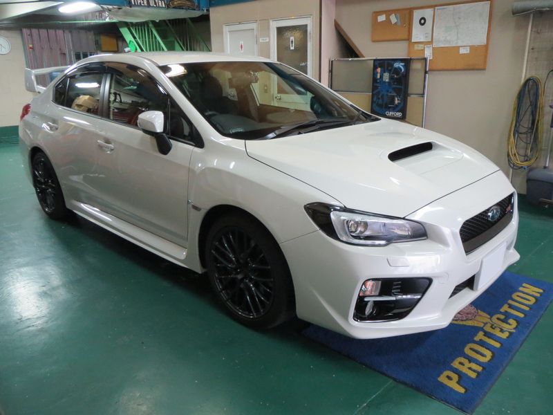 WRXへセキュリティ取付