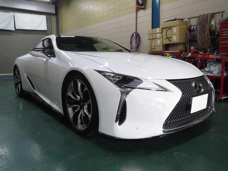 LC500へ持込パーツ取付