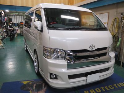 ハイエースへGrgo取付