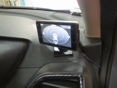レーダー探知機Z100L取付