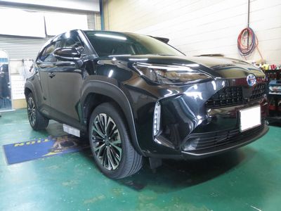 YARISへ持込パーツ取付