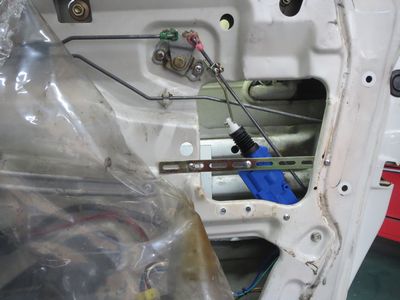 S13シルビアのドアロックモーター修理