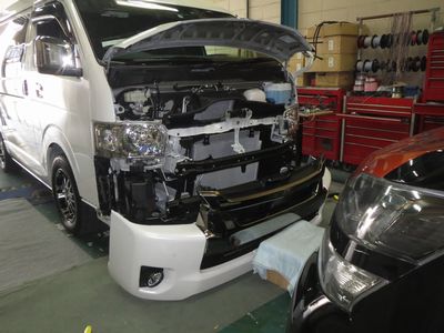 ハイエースへGrgo取付
