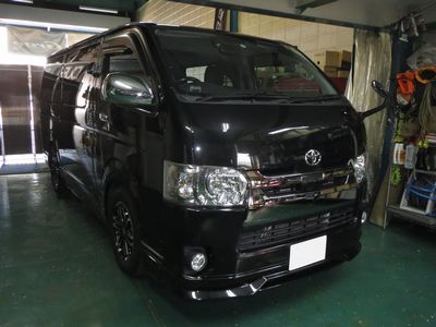 ハイエースへGrgo取付