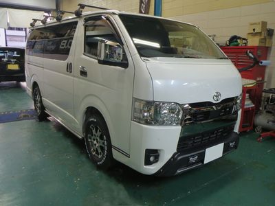 ハイエースへGrgo取付