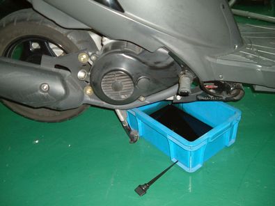 addressv125 オイル交換