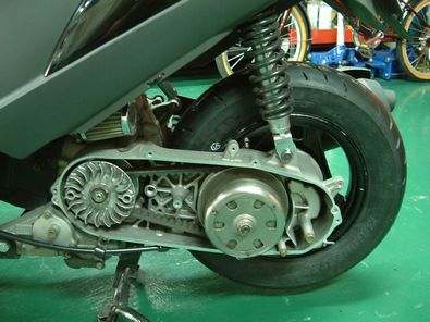 addressv125 Rタイヤ交換