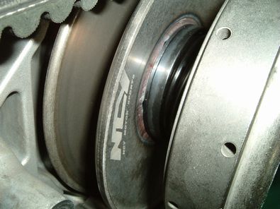 NCY 駆動系キット交換後の手直し