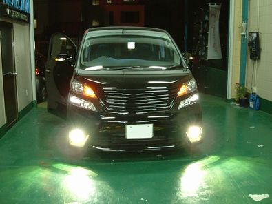 HIDフォグランプ取付