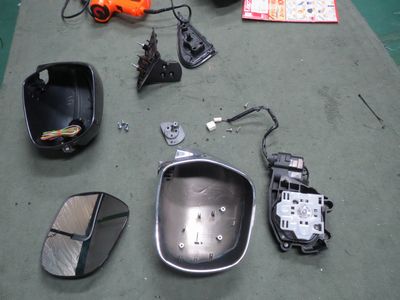 持込パーツ取付